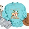 Simply Sage Market Ripe & Ready Peaches Garment Dyed Long Sleeve - 3 of 4