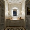 pmir Super Bright 192 LEDs/m LED Lighted Anti-Fog Tempered Glass Irregular Bathroom/Vanity Mirror with ETL & 3-Year Warranty - 2 of 4