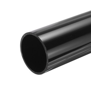 Unique Bargains High Impact Water Plumb Cable Sleeve PVC Rigid Round Pipes 20" Length - 1 of 4