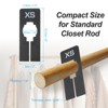Unique Bargains Closet Sorting Separator Hanging Clothes Dividers Label 40 Pcs 8 Sizes - 2 of 3