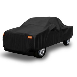 Unique Bargains Pickup Truck Cover for Ford F150 Regular Cab Pickup 8 Feet Black 236"x81"x61" 1 Pc - 1 of 4