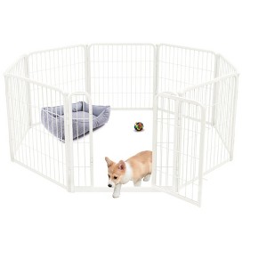 FXW Homeplus Indoor Dog Playpen - Stress-Free and Safe Play,Panels for Puppy and Small Dogs, Black│Patented - 1 of 4