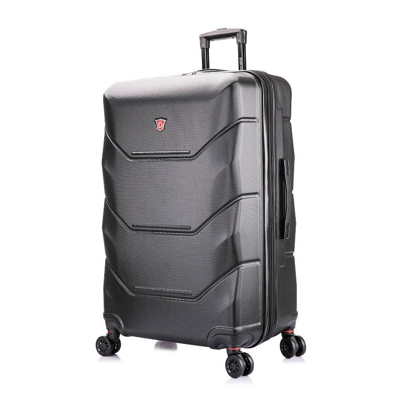 DUKAP Zonix Lightweight Hardside Large Checked Spinner Suitcase, 1 of 17
