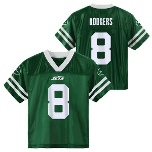 NFL New York Jets Toddler Boys' Aaron Rodgers Short Sleeve Jersey - 1 of 3
