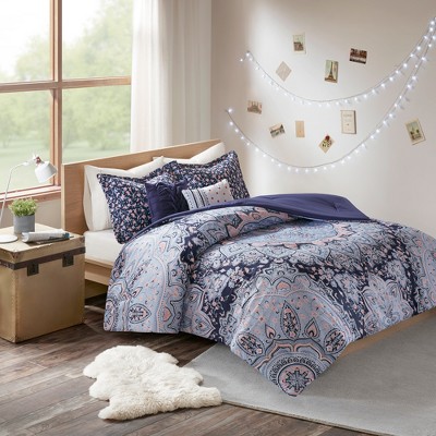 Willow Boho Coverlet Set Blue Target