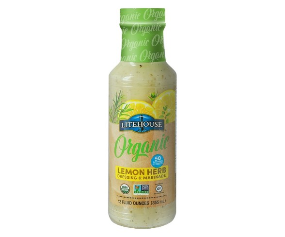 Litehouse Organic Lemon Herb Dressing - 12oz