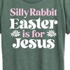 Women's - Instant Message - Easter Is For Short Sleeve Graphic T-Shirt - 2 of 4