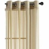 GoodGram Basic Home Grommet Top Single Sheer Window Curtain Panel - 2 of 2
