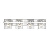 Bennington Collection 4-Bulb Bath Fixture - Steel, Dimmable, Damp Rated, Brushed Nickel - 2 of 4