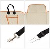 Unique Bargains Removable Pet Car Seat Cover 53.54"x18.9"x22.83" 1 Pc - 3 of 4