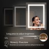 Organnice Frameless Anti-Fog Bathroom Vanity Mirror with Dimmable Light - 2 of 4