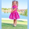 Pinkfong Daddy Shark Mommy Shark Baby Shark Girls Costume Short Sleeve Dress Toddler - 2 of 4