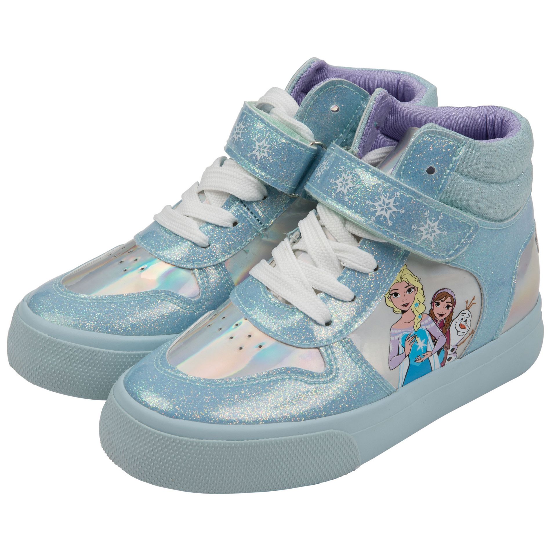 Kids Frozen Anna and Elsa High-Top Shoes