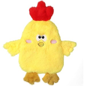 Tamu style Dog Chicken Crinkle Toy, Plush Squeaky 14 Inches, No Stuffing Design for Small Medium Dogs, Interactive Toy for Pet Training and Playing - 1 of 1