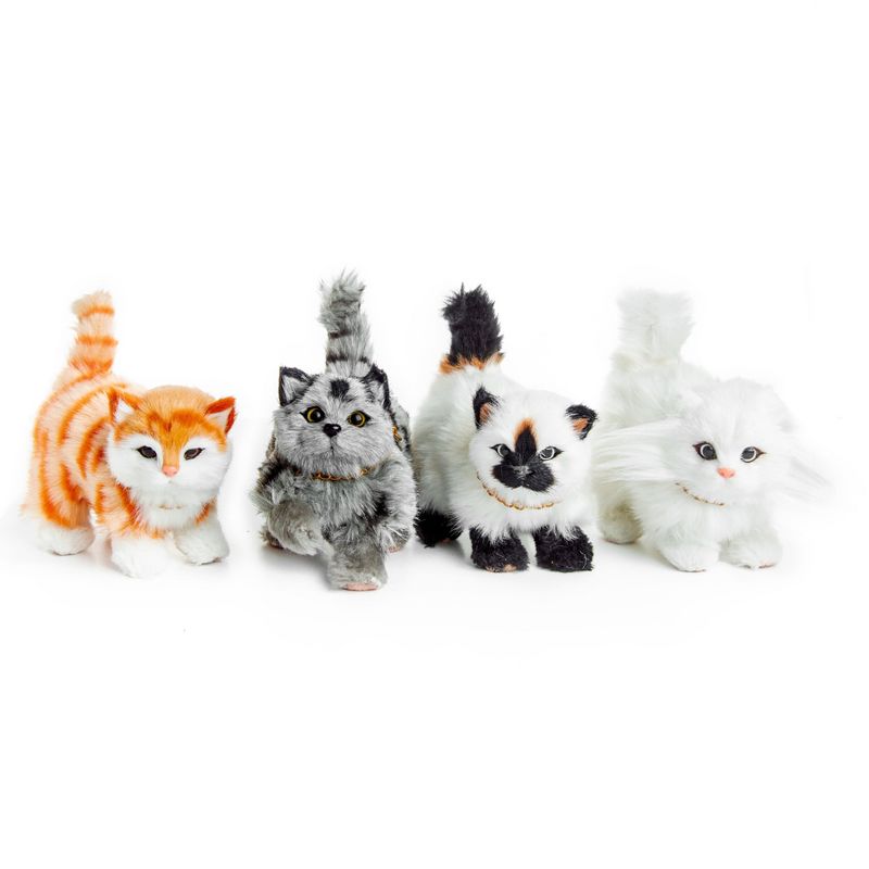 The Queen's Treasures Set of 4 Realistic Kitty Cat Pets For 18 Inch  Dolls, 1 of 9