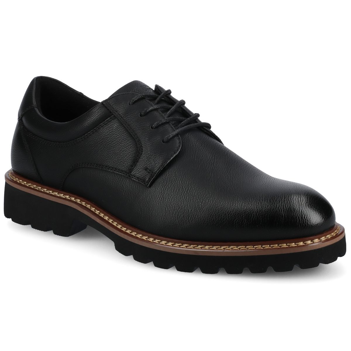 Vance Mens Templeton Lug Sole Oxford Dress Shoe