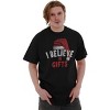 Xmas I Believe in Christmas Presents Graphic T Shirt Men or Women Brisco Brands - 4 of 4
