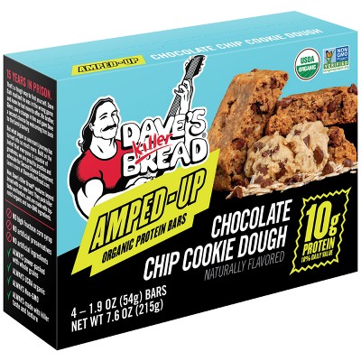 Dave's Killer Bread Amped-Up Protein Chocolate Chip Cookie Dough - 7.6oz