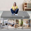 Convertible Folding Sofa Bed, Futon Sleeper Chair with Pillow, High-Density Memory Foam Sofa Bed, Foldable Mattress for Living Room/Dorm/Apartment - 4 of 4