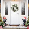 22 Inch Christmas Wreath with Lights - 2 of 4