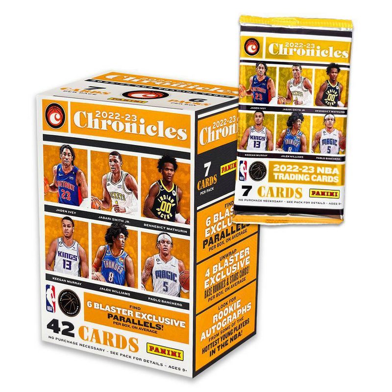 2022-23 Panini NBA Chronicles Basketball Trading Card Blaster Box, 2 of 4