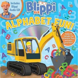 Blippi: Alphabet Fun! - (8x8 with CD) (Paperback)