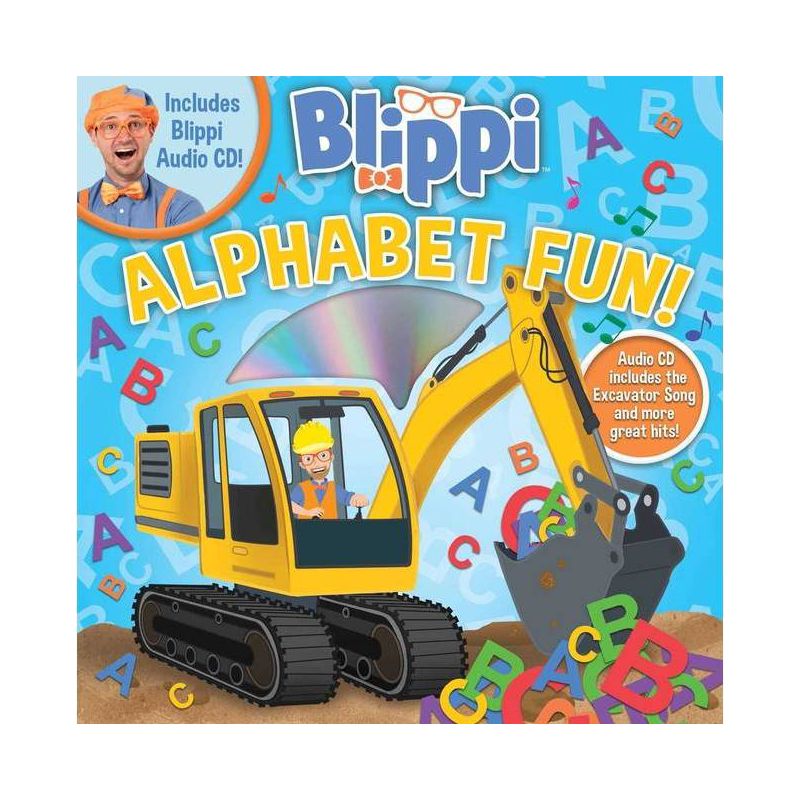Blippi: Alphabet Fun! - (8x8 with CD) (Paperback), 1 of 6