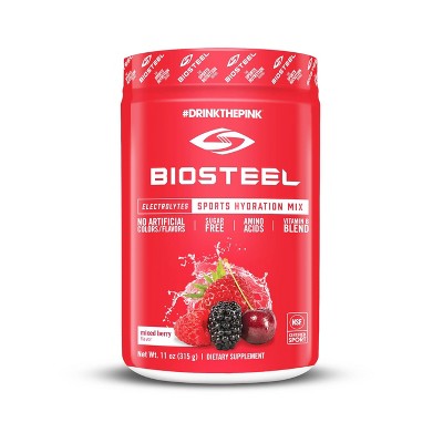 BioSteel Sport Hydration Powder Mix - Mixed Berry - 11oz