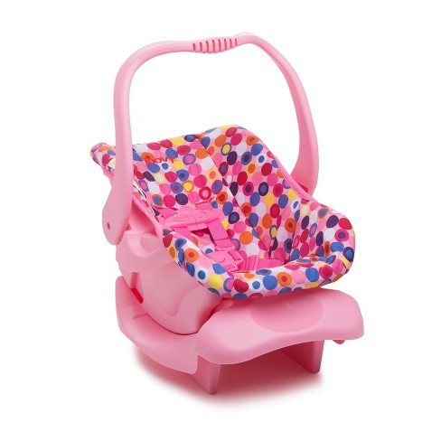 Joovy Toy Doll Caboose Tandem Stroller Pink Dot 