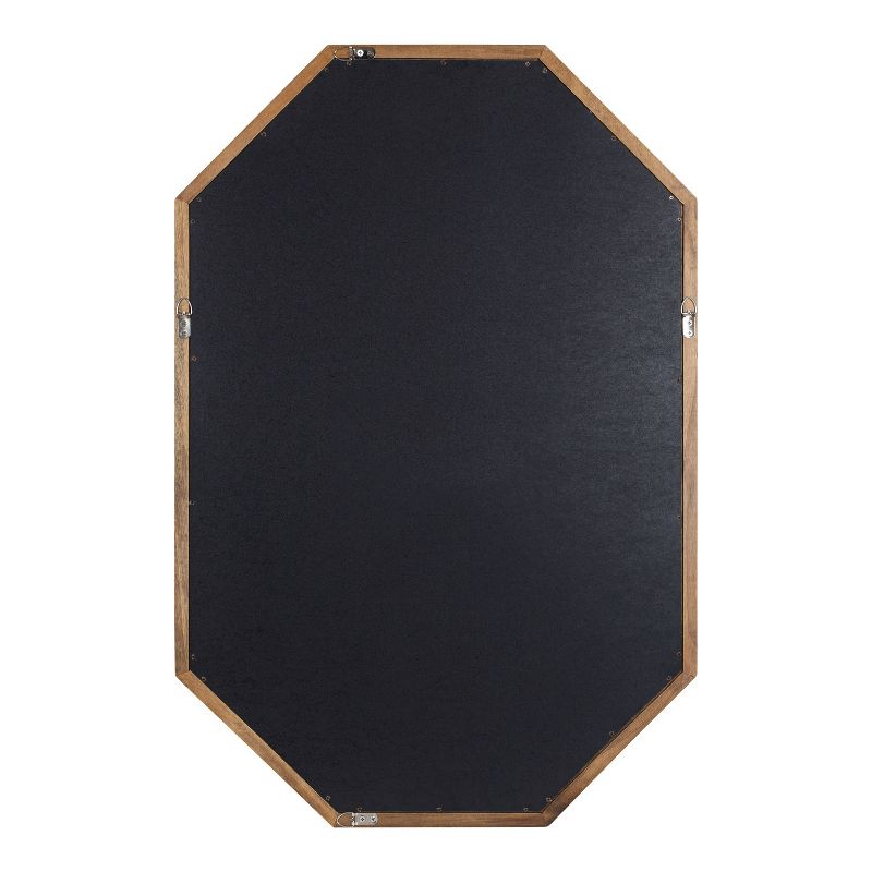 24&#34; x 36&#34; Hogan Framed Octagon Decorative Wall Mirror Rustic Brown - Kate &#38; Laurel All Things Decor, 5 of 9