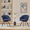 Yaheetech Set of 2 Flower-shaped Armchairs with Removable Seat Cushion for Bedroom, Living Room, Home Office - 2 of 4