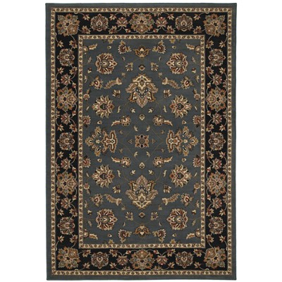Oriental Weavers Ariana 623H3 Blue/ Black Indoor Area Rug - 5'3" x 7'9"