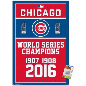 Trends International MLB Chicago Cubs - Champions 16 Unframed Wall Poster Prints - 1 of 4