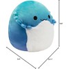 Squishmallows Original 8-Inch Cella The Blue Bearded Dragon - Official Jazwares Plush - Collectible Stuffed Animal -Gift for Kids, Girls & Boys - 4 of 4