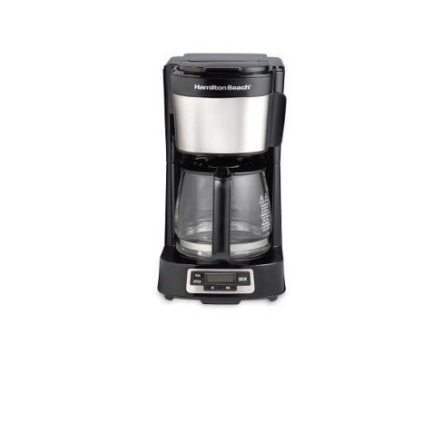 Hamilton Beach® 2-Way Programmable Coffee Maker 12 Cup Glass Carafe &  Reviews