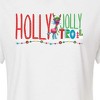 Women's - Trolls - Holly Jolly Troll Cooper Cropped Graphic T-Shirt - 2 of 4
