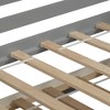 PAGED Twin Size Daybed Modern Simple Wooden Bed Frame with Trundle and Backrest for Living Room - 4 of 4