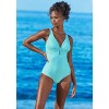 Women's Striped One Piece Swimsuit - LASCANA - 3 of 4