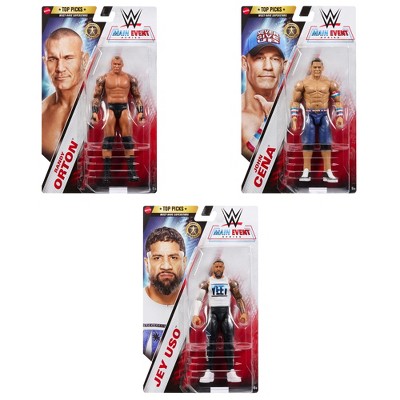 WWE Main Event Top Picks 2025 Set of 3 Wave 4 Action Figures