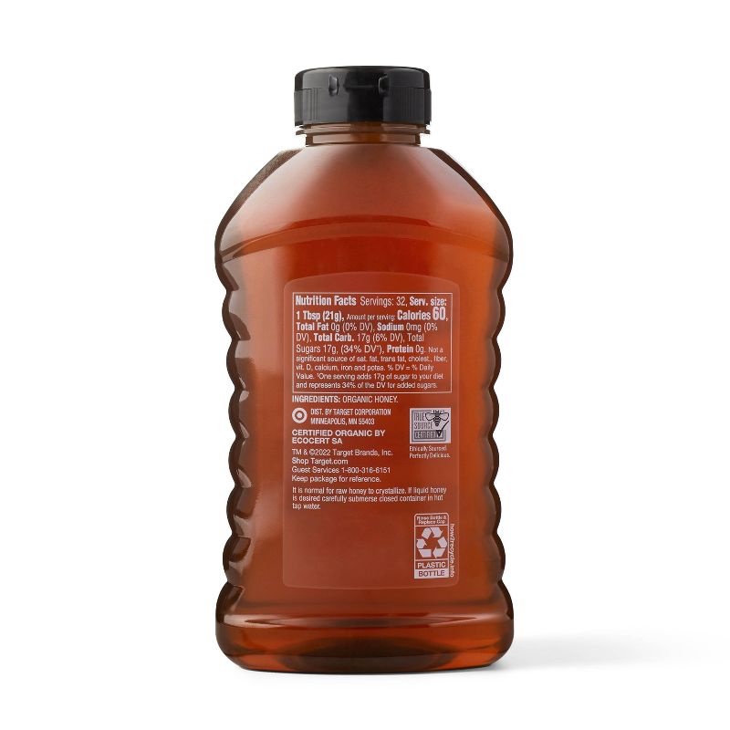 Organic Raw Honey - 24oz - Good &#38; Gather&#8482;, 4 of 5