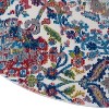 Global Vintage GLB06 Ivory/Blue Area Rug Colorful Vintage Damask By Nourison - 4 of 4
