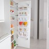 Smart Design Steel 6-Tier Over the Door Pantry Organizer - White: Back of Door Storage for Kitchen Cabinet Organization - 2 of 4