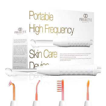 Project E Beauty Faisca Orange | High Frequency Wand | Anti-Aging | Reduced Wrinkles & Puffiness | Skin Firming | High Frequency Hair Comb