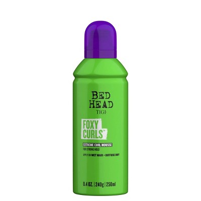 TIGI Bed Head Foxy Curls Curly Hair Mousse for Strong Hold - 8.4oz