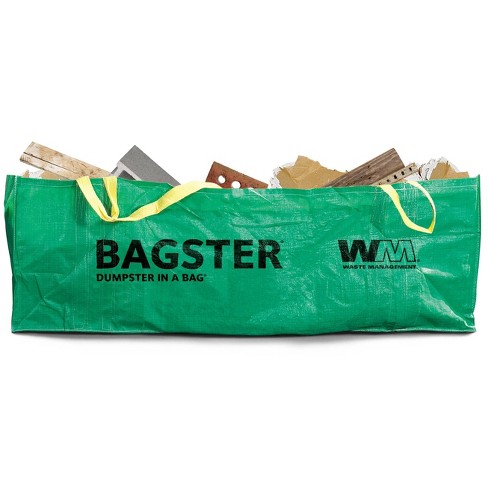 Waste Management Bagster Dumpster In A Bag Green : Target