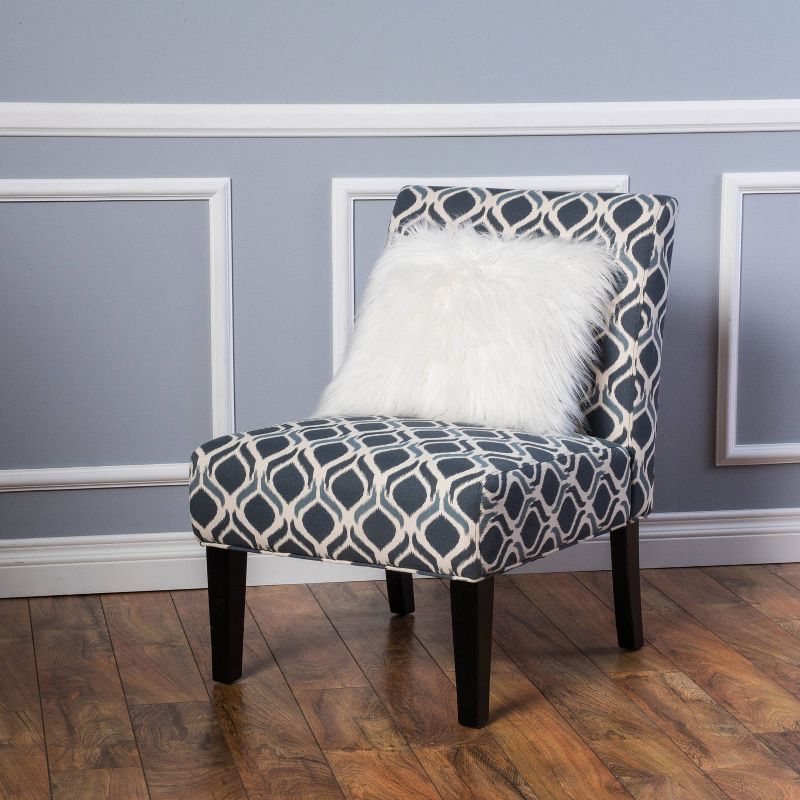 Saloon Fabric Print Accent Chair - Christopher Knight Home, 3 of 9