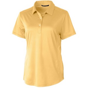 Cutter & Buck Prospect Textured Stretch Womens Short Sleeve Polo Shirt - 1 of 2