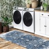 Living Room Rug Machine Washable Rug Oriental Neutral Rug Stain Resistant Non-Shed Carpet Vintage Rugs - 2 of 4