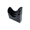 Huron 3-Compartment Steel Wall Sorter Black (HASZ0184) - 3 of 3