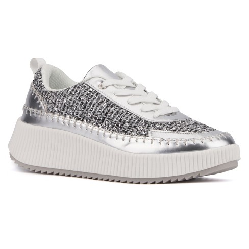 Target fashion platform sneakers